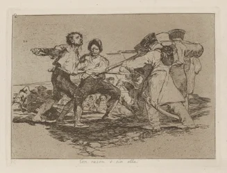 Med anledning? utan henne (med rätta eller orätt), pl. 2 från serien The Disasters of War