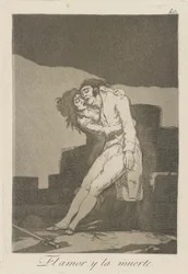 kärlek och död (Kärlek och död.), pl. 10 från serien The Caprices