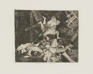 Krigets härjningar. (Krigets härjningar.), pl. 30 från serien The Disasters of War