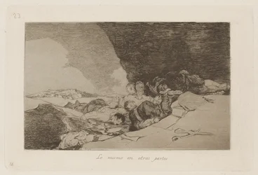 The Same Elsewhere (The Same Elsewhere), Plåt 23 från The Disasters of War