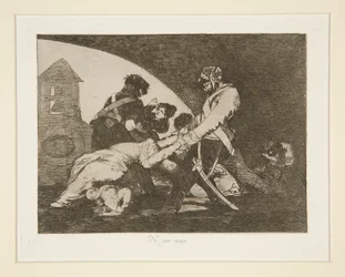 Inte heller dessa, pl. 11 från The Disasters of War
