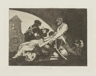 Inte ens för dem. (Inte gör dessa.), pl. 11 från serien The Disasters of War