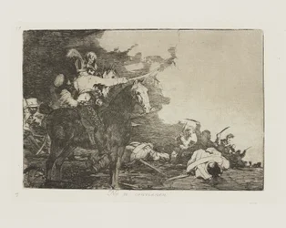 De håller inte med. (De håller inte med.), pl. 17 från serien The Disasters of War