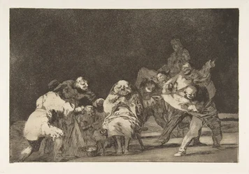 Tavla 17 från Disparates: Loyalty, ca. 1816-23 utgiven 1864.