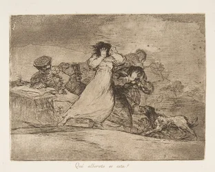 Plåt 65 från The Disasters of War Los Desastres de la Guerra..., efter 1814-15 publicerad 1863.