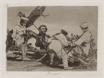 Varför [sic]? (Varför?), Platt 32 från The Disasters of War