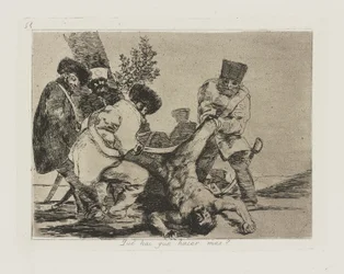 Vad? måste du göra mer? (Vad mer kan göras?), pl. 33 från serien The Disasters of War