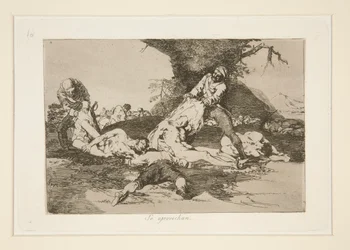 De utnyttjar (De använder dem), pl. 16 från The Disasters of War