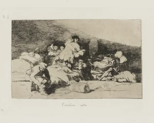 Även dessa. (Också dessa.), pl. 25 från serien The Disasters of War
