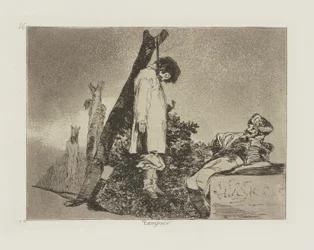 Inte alls. (Inte [i detta fall] heller.), pl. 36 från serien The Disasters of War
