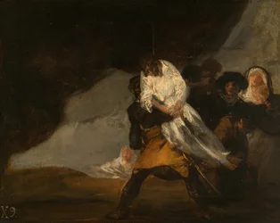 Den hängde munken, ca 1810