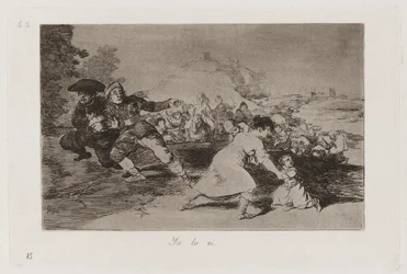 I Saw It, tavla 44 från The Disasters of War