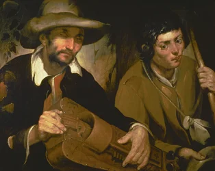 Den blinda spelaren, ca 1640