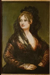 Porträtt av Dona Isabel de Porcel, före 1805 (olja på duk)