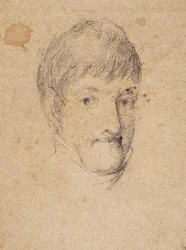 Porträtt av Ferdinand VII (1784-1833) kung av Spanien