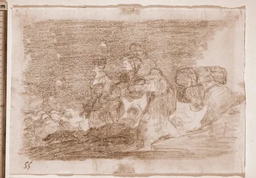 The Disasters of War: Och detta också (förberedande ritning