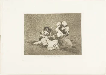 The Women Give Courage, tallrik fyra från The Disasters of War