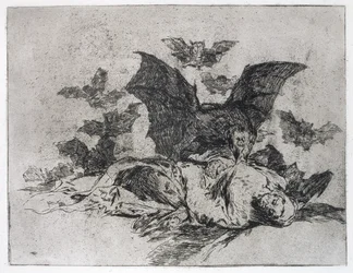 Konsekvenserna, skylt 72 av "The Disasters of War"