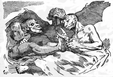De gör sin toalett, ca 1820 (gravyr)
