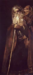 Två bröder, av Francisco de Goya (1746-1828)