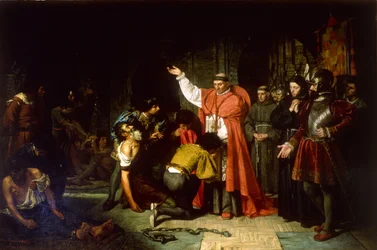 Befrielsen av kristna fångar i Oran av kardinal Cisneros, 1869