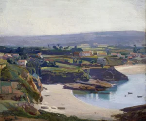 Stranden i Espiñeiro - 1931 - 50 x 60 cm