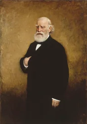 Porträtt av Francois-Vincent Raspail 1794-1878, 1878.