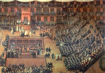 Auto de Fe på Plaza Mayor, Madrid, 30 juni 1680 (detaljer)
