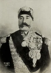 Porträtt av Mohammed , El , Hadj , Bey av Tunis (fotografi)