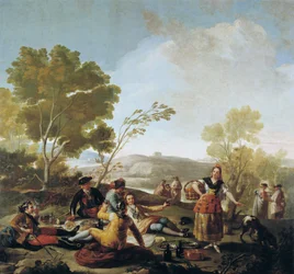 En picknick, 1776