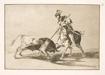 El Cid Campeador spetsar en annan tjur