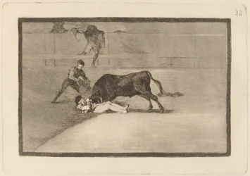 Pepe Illos olyckliga död på Plaza de Madrid (The Unlucky Death of Pepe Illo in the Ring at Madrid)
