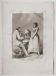 Ochenta Caprichos: Det är bättre att vara lat, 1793-1798.