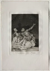 Ochenta Caprichos: When Day Breaks We Will Be Off, 1793-1798.