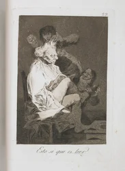 Tallrik från Los Caprichos, 1797-1798