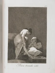 Tallrik från Los Caprichos, 1797-1798