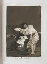 Tallrik från Los Caprichos, 1797-1798