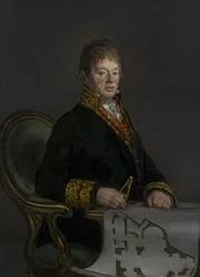 Porträtt av Don Juan Antonio Cuervo