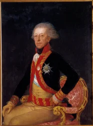 Porträtt av general Don Antonio Ricardos Målning av Francisco de Goya (1746-1828) 1700-talets sön. 1,12 X 0,84 m Madrid, Musee du Prado