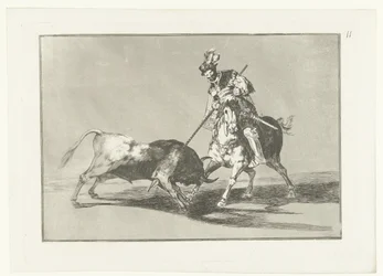 Rodrigo Diaz de Vivar beskrev en stier El Cid Campeador spjuter en annan tjur Stierenvechten (serietitel) Tjurfäktning (serietitel)