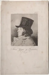 The Caprichos: Porträtt av Goya
