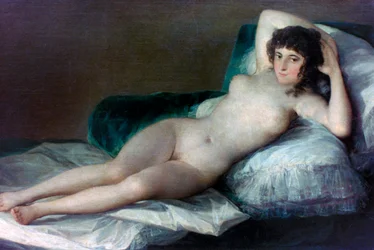 Den nakna Maja, ca 1800