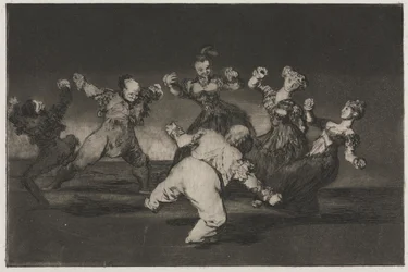 Ordspråken: Om Marion vill dansa, då måste hon ta konsekvenserna, 1864.
