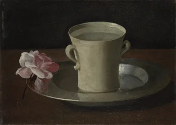 En kopp vatten och en ros, c.1630