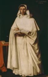 Friar Jeronimo Perez, av Francisco de Zurbaran (1598-1664)
