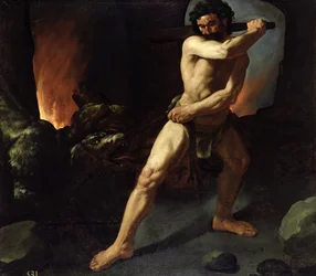 Herkules och Kerberos, omkring 1634