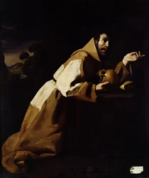 Sankt Franciskus i meditation, 1639