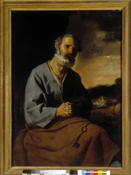 Sankt Peters ånger (olja på duk)