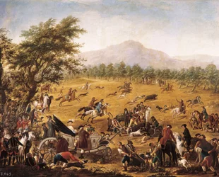 Jakt, c. 1780 (olja på duk)