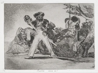 This is too much! (Fuerte cosa es!) from the series The Disasters of War (Los Desastres de la Guerra...